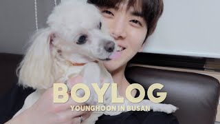 [BOYLOG] YOUNGHOON CAM | 다사다난 훈망진창 보리로그 in BUSAN