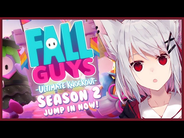 【 FallGuys 】 시즌2!! JUMP IN NOW !!! + 시청자와 함께!のサムネイル