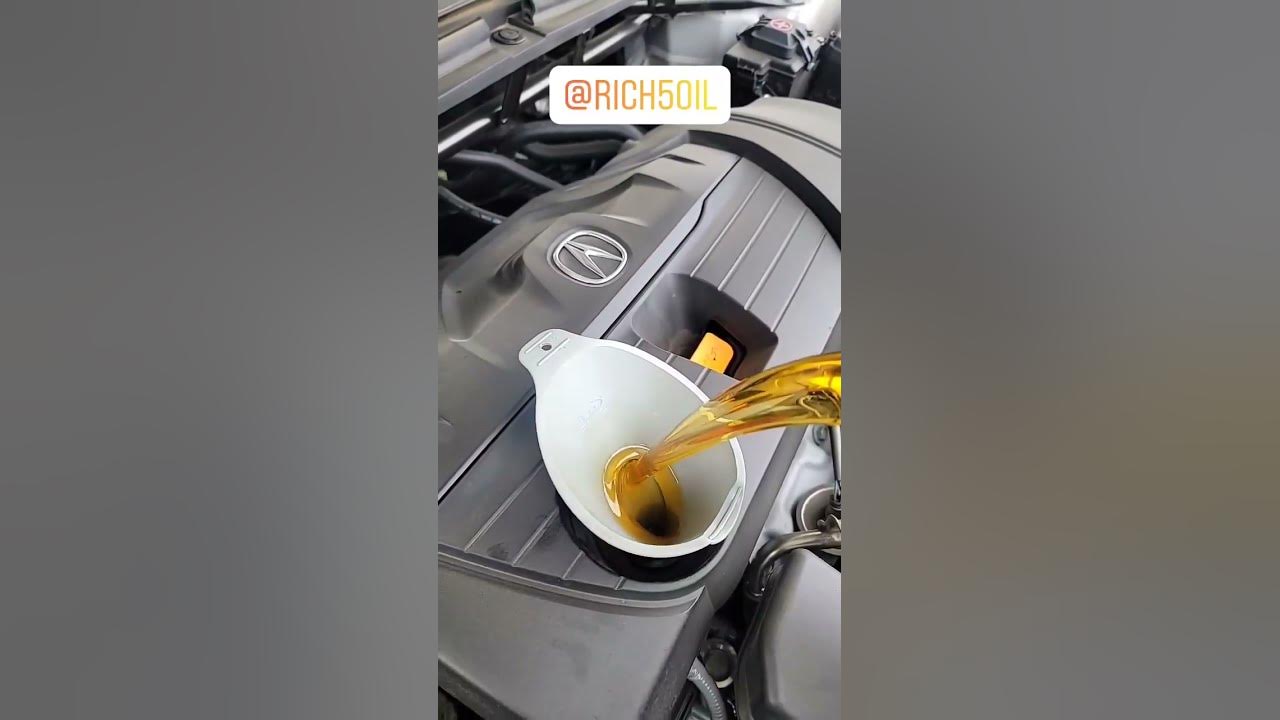 2021 Acura TLX A-Spec 2.0L 4-cyl oil change #rich5oil #mobileoilchange