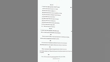 4th sem botany hons questions paper #sambalpuruniversity #exam #semester #botanypaper