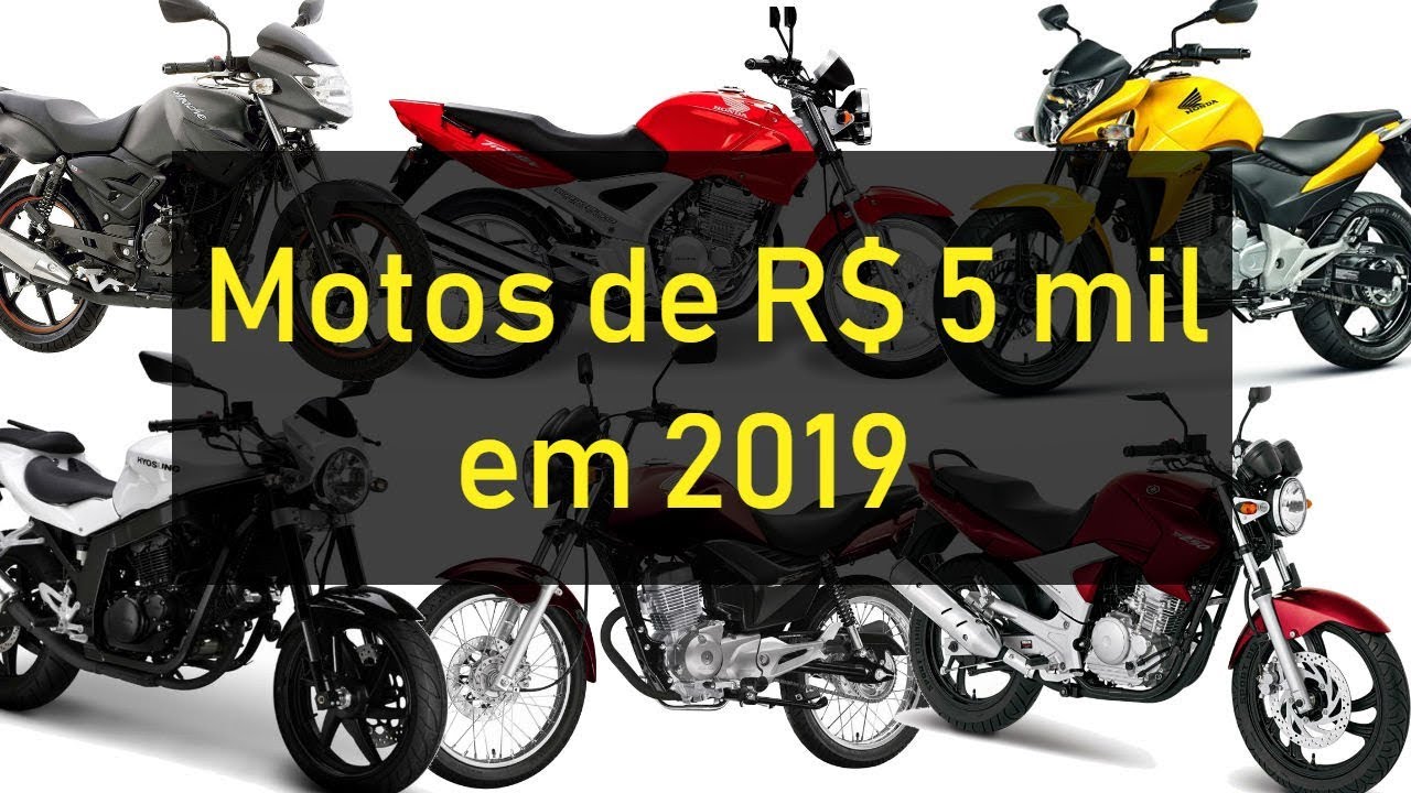 atravesar cortador Volar cometa 💥 9 Motos Usadas que você pode comprar com R$ 5 mil em 2020 - YouTube