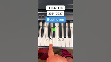 Thumbnail of Better than Beethoven! 😳😳😳 #shorts #piano #pianolessons