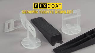 FIXCOAT SERAMİK TESVİYE ÜRÜNLERİ - SEVİYE TESPİT KLİPSİ ve TAKOZU #seramik #fayans #fixcoat