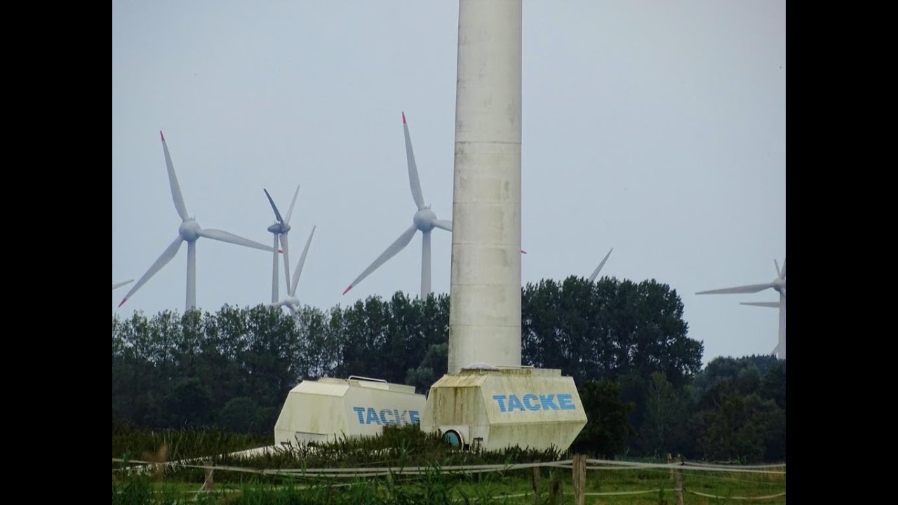 Ostfriesland Tour with different wind turbines 18.08.2020