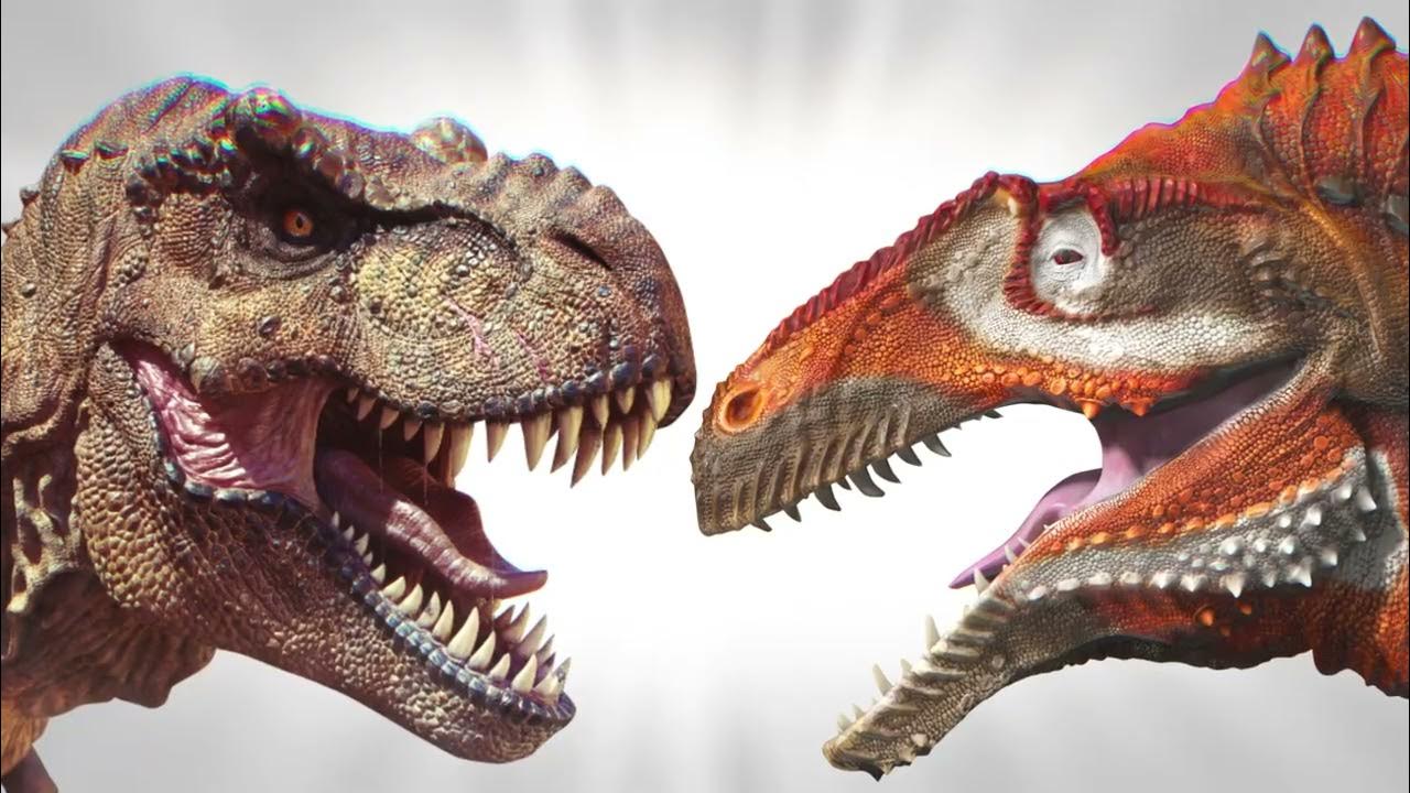 T. rex VS Acrocanthosaurus [Who Would Win?] - YouTube