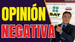 Opinión de Cumplimiento SAT: cómo consultarla y qué hacer si sale negativa