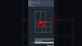 Quickly trim all intersections in autocad 😱😱🔥check the description #autocad #ytshorts #viralvideo