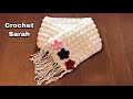 Crochet scarf trend of the year for women and girls | كروشية سكارف تريند السنة | Crochet Sarah