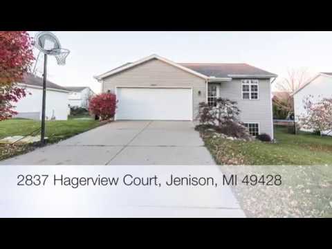 2837 Hagerview Court, Jenison, MI home video tour