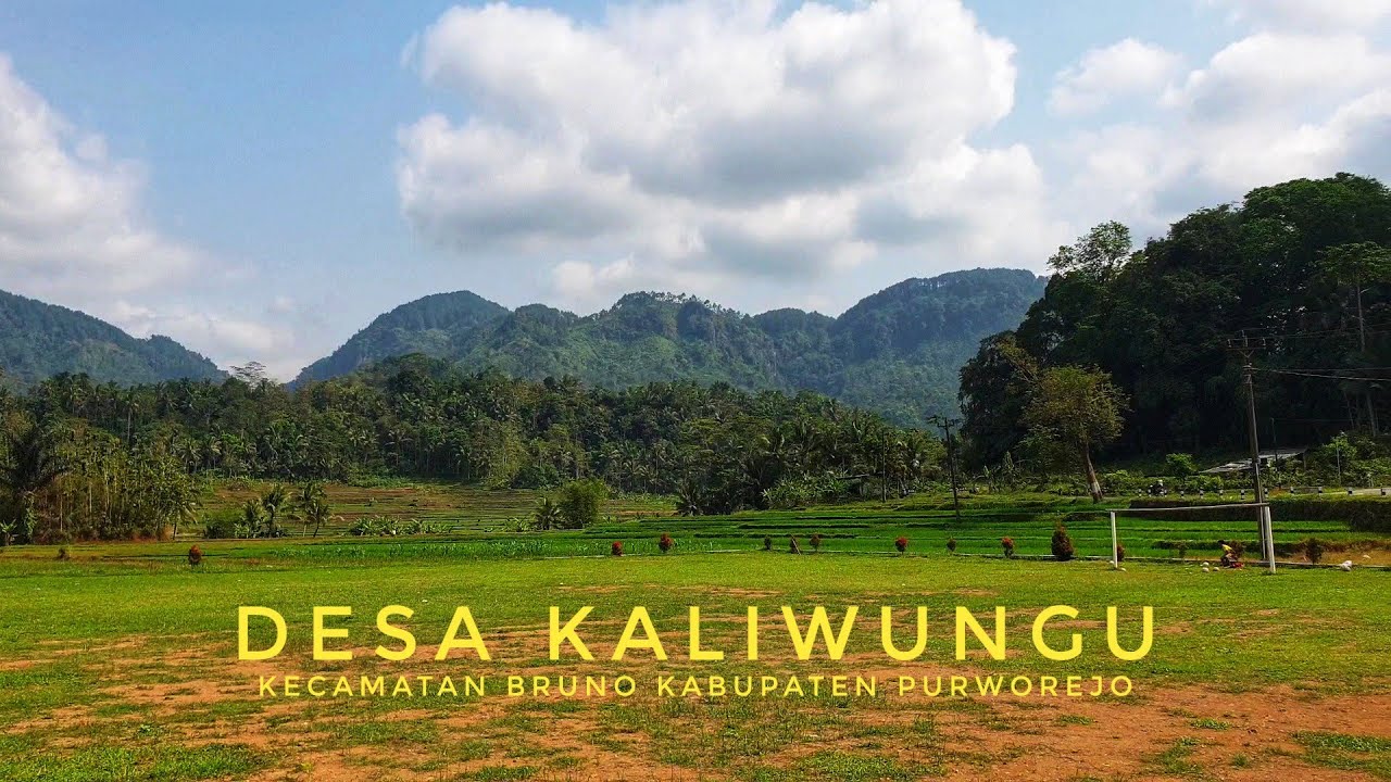 Desa Kaliwungu Bruno Purworejo, Nonton Air Terjun Dari Jarak Jauh