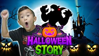 Trick or Treating on Halloween! Let's Play Halloween Story on Roblox!