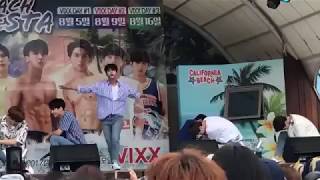 ViXX N performing on stage fell down  almost fainted  because of the heat! 😭   YouTube