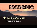 ESCORPIO♏️🧡¿Por qué esa persona se bloquea mentalmente?😳😳 Mes movidito!! 🧡Febrero 2021