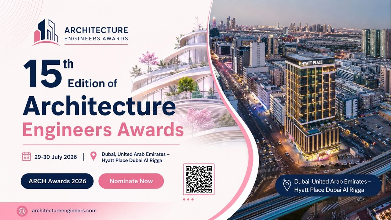 15th Edition of Architecture Engineers Awards 2026 | Dubai, United Arab Emirates