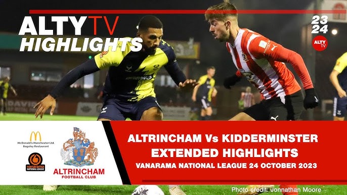 ALTRINCHAM Vs 1874 Northwich, Match Highlights, Cheshire Senior Cup