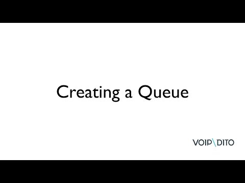Creating a Call Queue in 90 seconds - VoIPdito