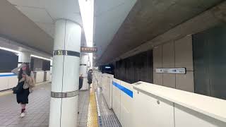 横浜市営地下鉄ブルーライン４０００形４６３１編成三菱ハイブリッドＳＩＣ（ＩＧＢＴ）－ＶＶＶＦ　北新横浜駅