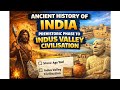 Indian history-the ancient history from Pre historic phase-Indus Valley civilisation. #jkssb #upsc .