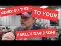 Never do this to your harley davidson motorcycle  kevin baxter  baxters garage