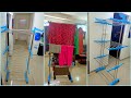 ஒரே STAND இல் 100 துணிகள் வீட்டிற்குள் காய போடலாம்||CLOTH DRYING STAND UNBOXING AND REVIEW