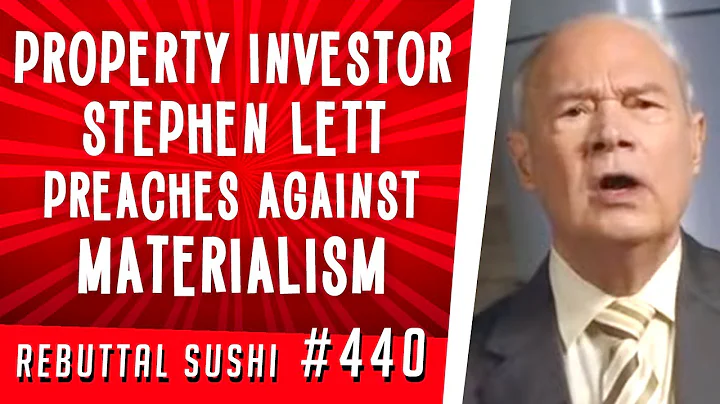 Property investor Stephen Lett preaches against ma...