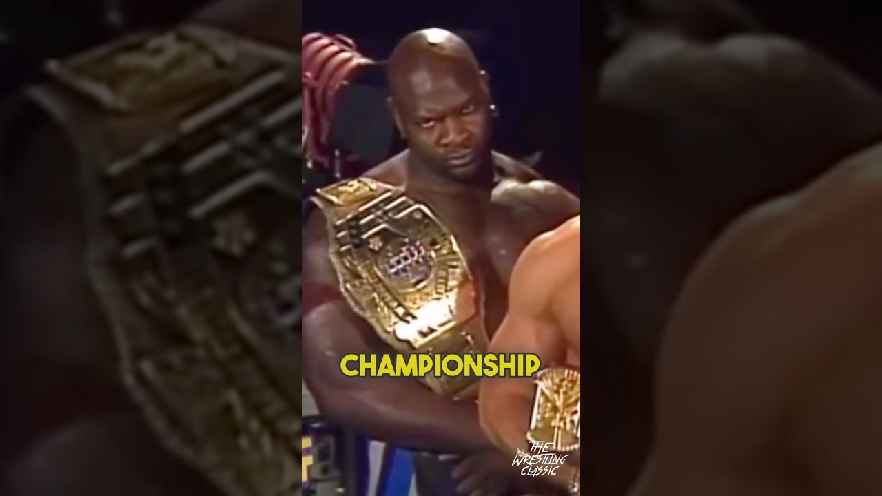 Ahmed Johnson on winning the Intercontinental Championship!
