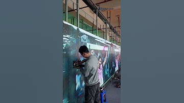 Do you envy the job of LED screen technician？ #eagerled #leddisplay #ledvideowall