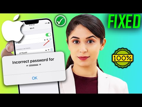How To Fix Wi Fi Password incorrect on iPhone 2024 | incorrect password wifi Problem