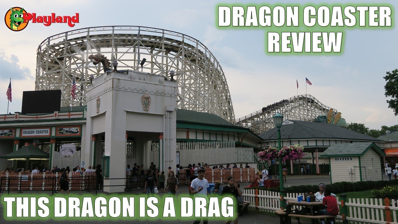 Dragon Coaster Review, Rye Playland Classic Wooden Roller Coaster