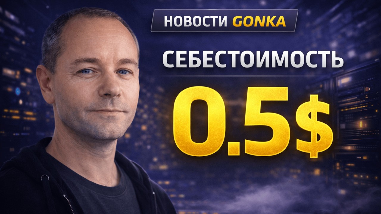 Себестоимость gonka 0.5 !
