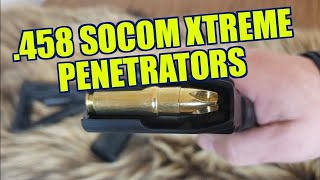 .458 Socom Underwood Xtreme Penetrators Ballistics Review