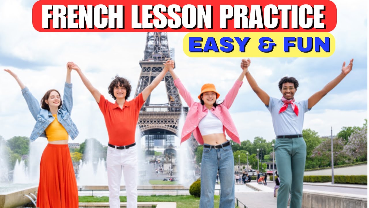 EASY FRENCH PRACTICE: Fun Conversation - YouTube