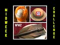 Easy Challenge, CD Helmet and Sargent Nicolosi’s WW2 Entrenching Tool