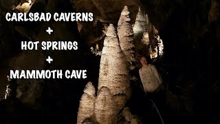 3 National Parks In 3 Days Carlsbad Caverns, Hot Springs, And Mammoth Cave All In One Road Trip