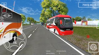 Coach Bus Games ES Bus Simulator ID Android Gameplay : EBS3 PARIWISATA(01/09/22) screenshot 5