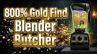 800% Gold Find 2k+ Magic Find UNLIMITED DPS Blender Butcher- Hero Siege screenshot 4