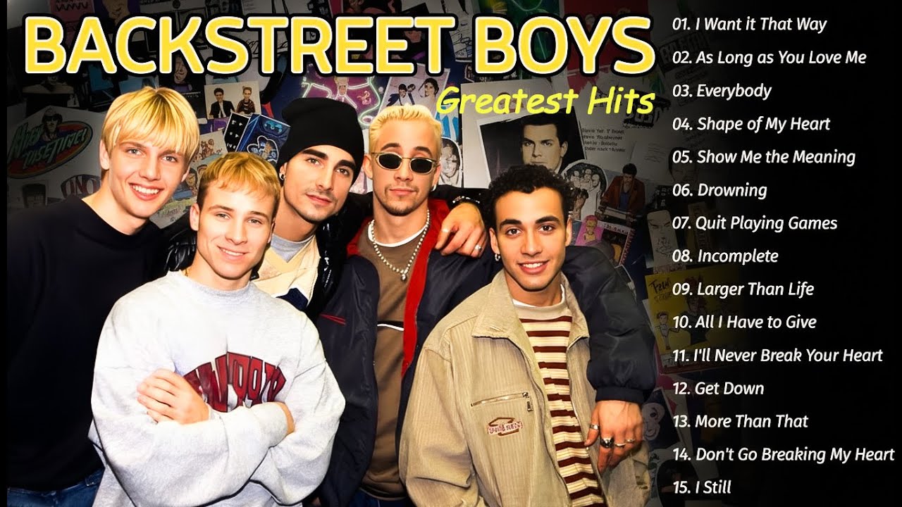Best Of Backstreet Boys 🎉 | Love Songs & Greatest Hits Full Album 2026💕 