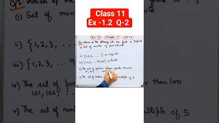 Ex 1.2 Q-2 Class 11 Maths I Ncert  #maths #ncert #class11 #shorts #viralvideo