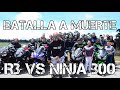 R3 VS NINJA 300 | BATALLA A MUERTE #FULLGASS