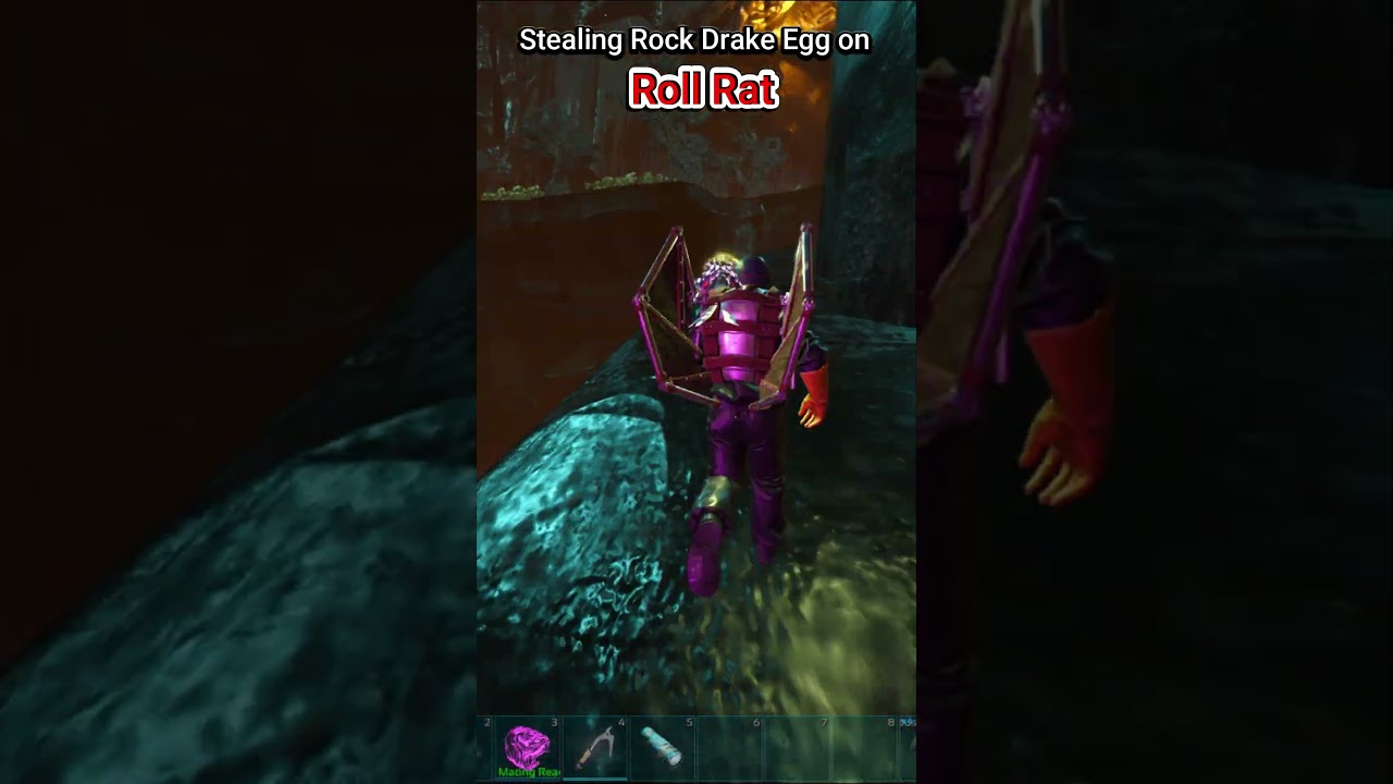 Challenge: STEAL ROCK DRAKE EGG 