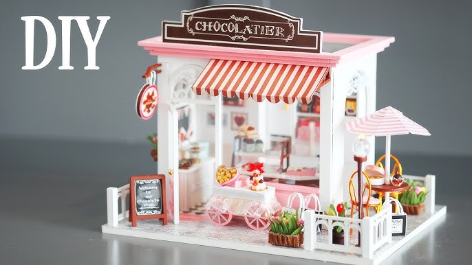 DIY Chocolate Shop Kit, Mayberry Street Miniatures