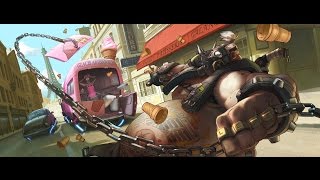 Harbleu As Roadhog Going Crazy With Amazing Hooks - Highlight -