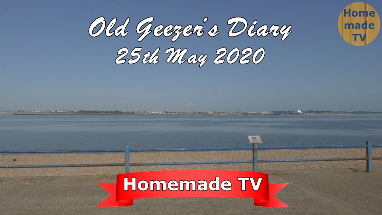 Old Geezer's Diary, 25 May - a beautiful morning at an empty port.