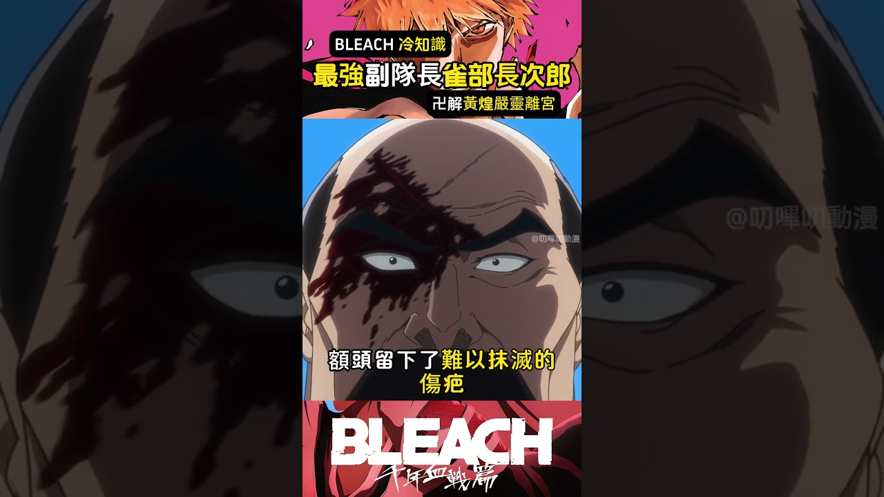 最強副隊長雀部長次郎究竟有多強？卍解甚至可以在山本總隊長額頭留下了難以抹滅的傷疤！