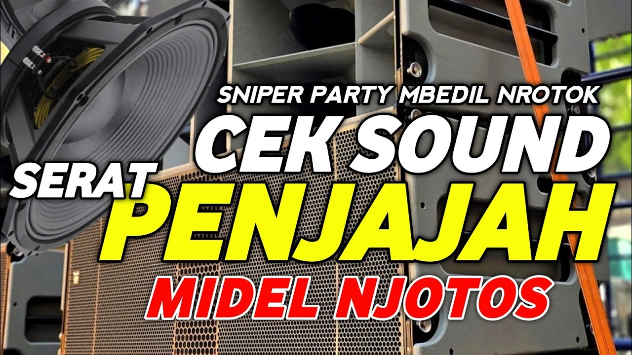 DJ SERAT PENJAJAH NROTOK PARTY || CEK SOUND BASS GLERR VIRAL TIKTOK TERBARU 2025