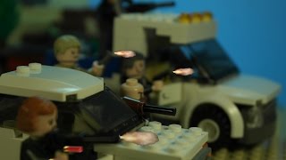 Lego Breaking Bad To'hajiilee Shootout | Stopmotion (Spoilers)