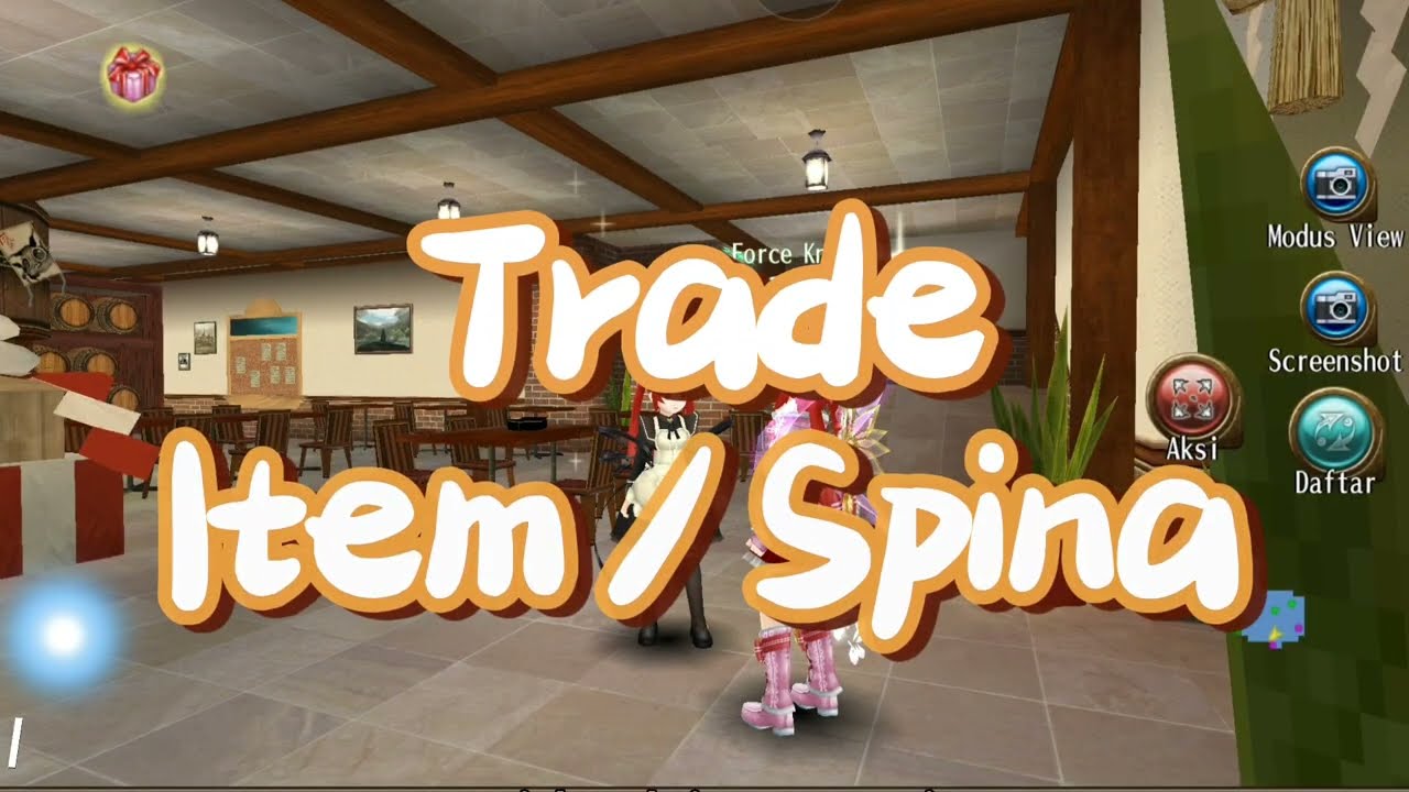 TUTORIAL TRADE ITEM / SPINA - TORAM ONLINE