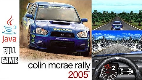 COLIN MCRAE RALLY 2005 - Java Game (Full Gameplay No Commentary)