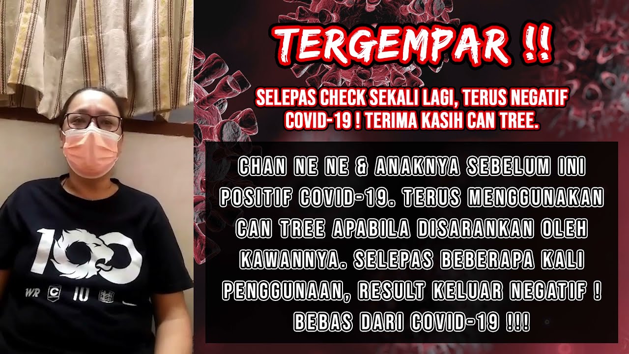 Tergempar Selepas Check Sekali Lagi Terus Negatif Covid 19 Terima Kasih Cantree Youtube