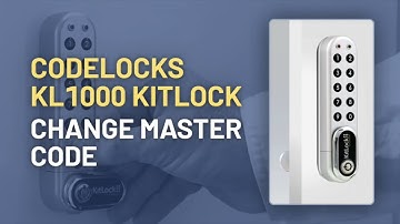 CodeLocks KL1000 KitLock: Change Master Code